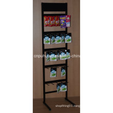 Metal Floor Standing Seasonings Display Rack (PHY1065F)